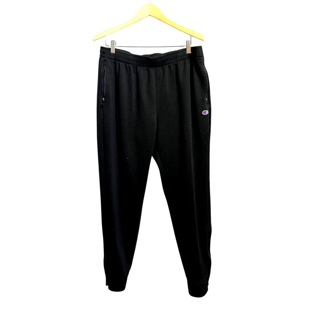 Champion Mens Black Jogger Sweatpants XL/EG